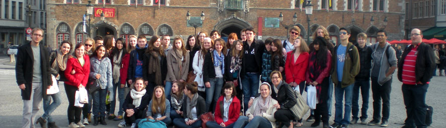 notre groupe à Bruges
