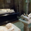 Les gisants à l'intérieur de la Basilique St-Denis