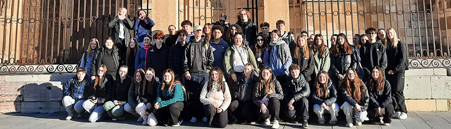 notre groupe en Espagne