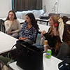 De gauche à droite, Maïa, Mathilde, Luce, Lilia Lily et Lélia